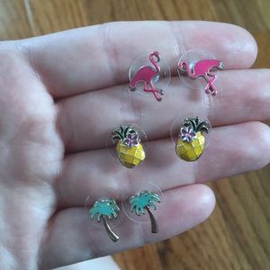 Francesca’s Tropical Earring Set
